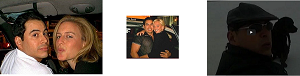 The is a picture of Mr. Gabriel De La Vega Jr. with his dog and pretty women!